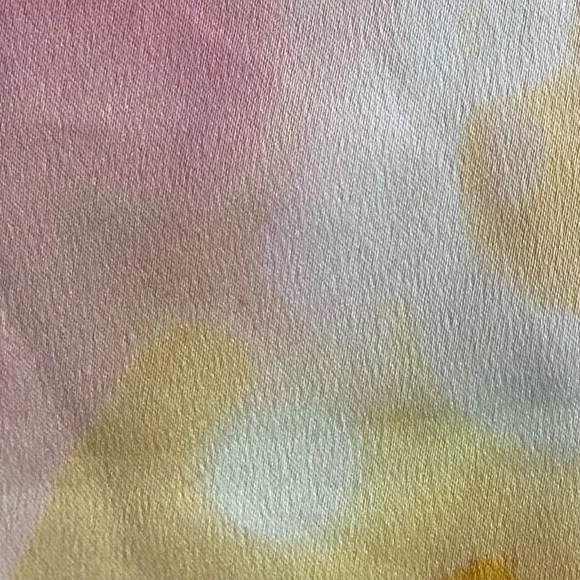 Marc New York Andrew Marc Satin Retro Print A-Line Maxi Skirt With Front Slit - Picture 9 of 10